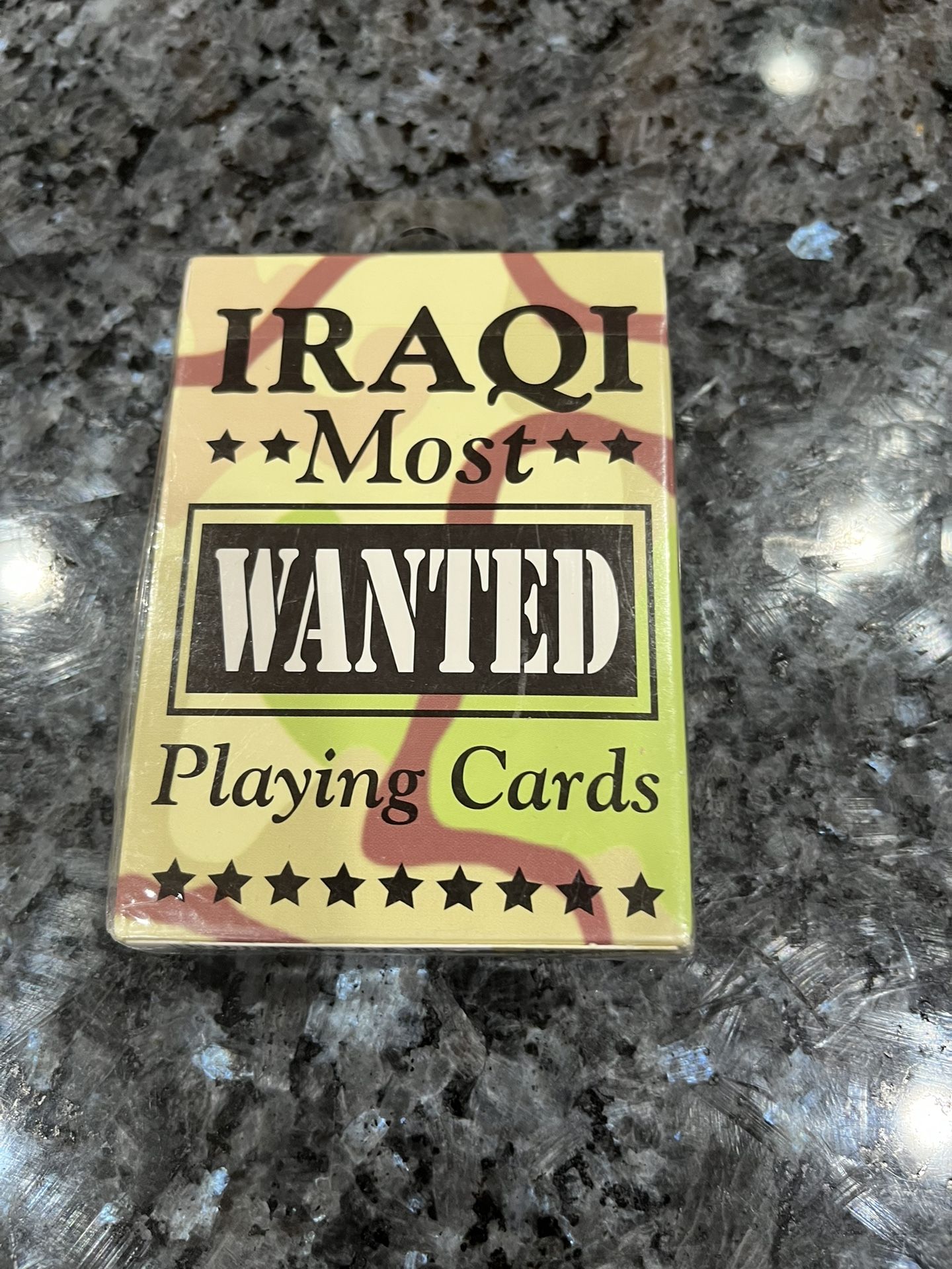 NEW Sealed - Iraqi Most Wanted Playing Cards War Hoyle Made in USA Bicycle. Brand new factory sealed. Smoke free home