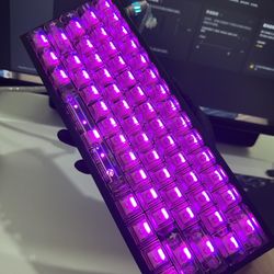 Wooting60he+ fully modified mechanical keyboard gaming keyboard customized keyboard