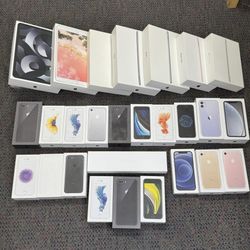 Apple iPhone And iPad Boxes Lot