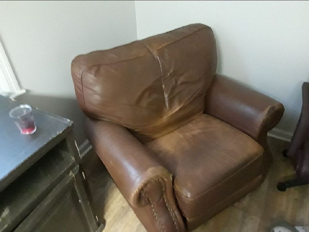 Leather chair