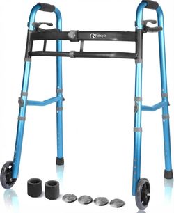 3 in 1 Folding Walker with Wheels