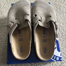 Birkenstock Boston Clog Taupe