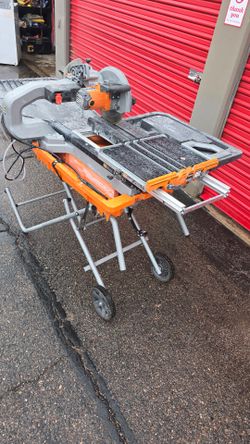 Ridgid wet saw 10 inch