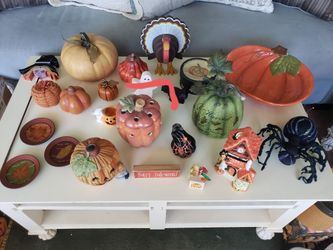 24 pcs Assorted Fall/Halloween/Thanksgiving Decor