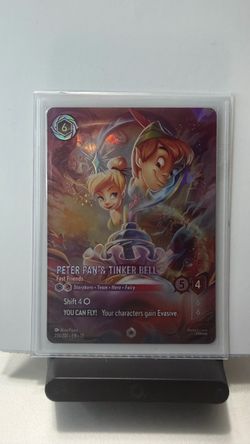 Disney Lorcana Peter Pan & Tinker Bell Enchanted