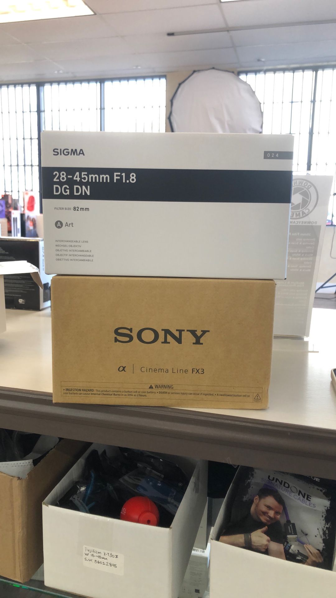 Sony FX3 With Sigma 28 45mm F1.8 Lens