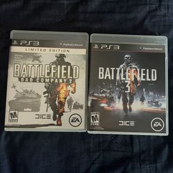PS3 Battlefield 3 & Battlefield BC2 