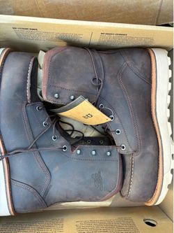 Red Wing 3522 Waterproof Boots (Composite/Non-Metallic Safety Toe) Sz 11 D - NEW