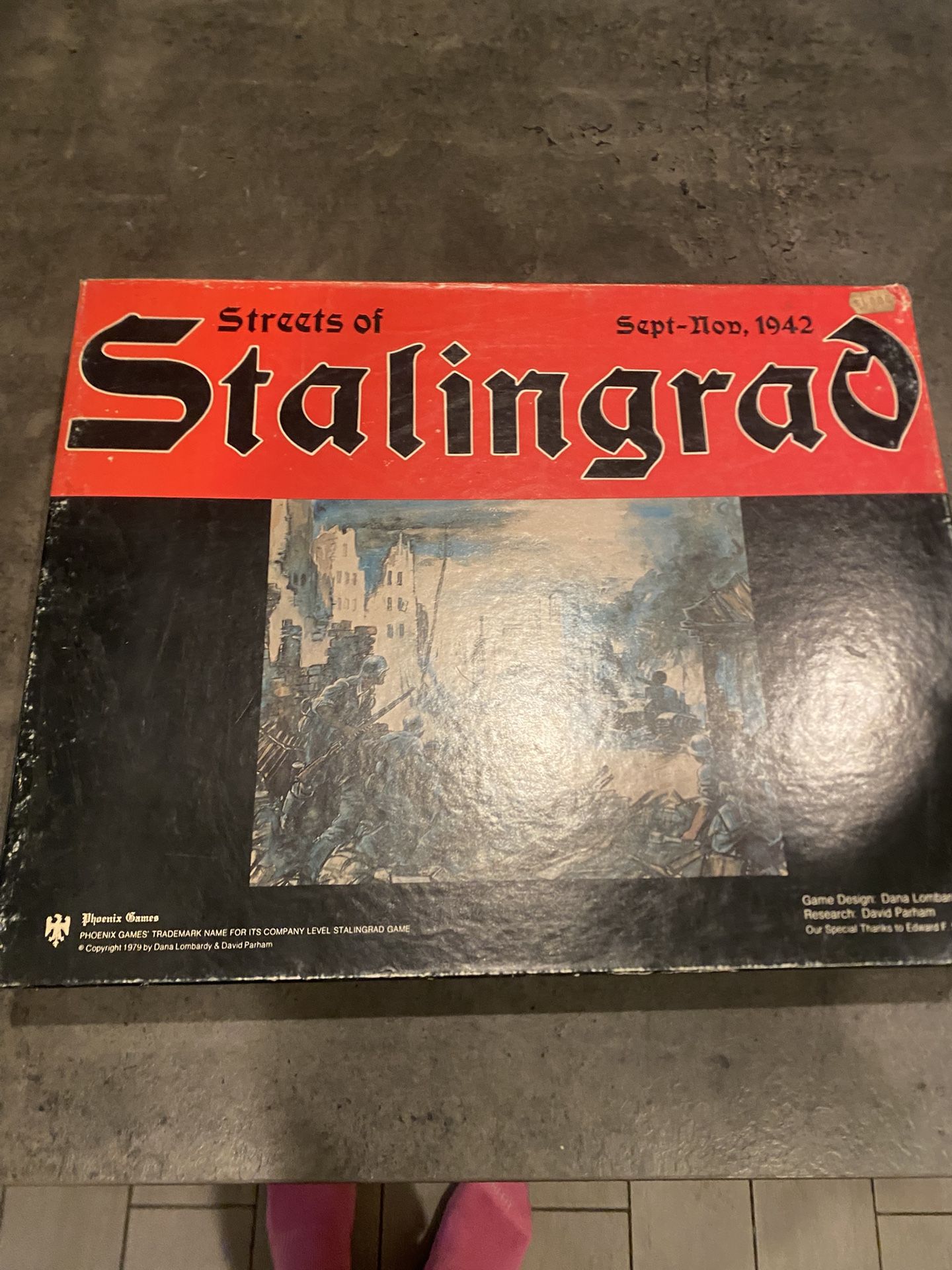 Streets Of Stalingrad Phoenix Games 1st Edition COPLETTE