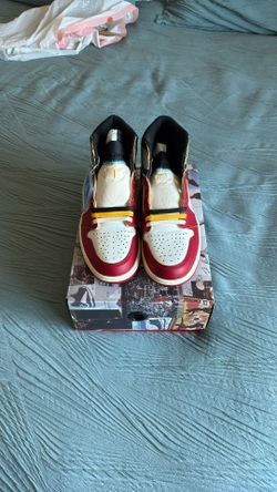 Air Jordan 1 High OG SP x Union 'Varsity Red' HV8563-600 Size 9.5