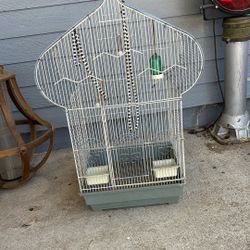 Bird Cage With Accessories 