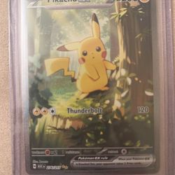 Pikachu EX 276/217 SIR Ascended Heroes Pokemon English - NM - Just Pulled
