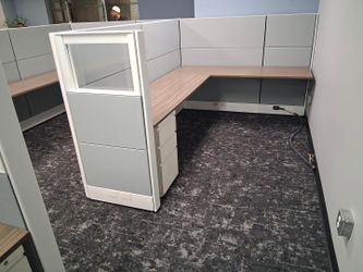 Ethospace 6x6x54T Any Size with Urban Walnut tops