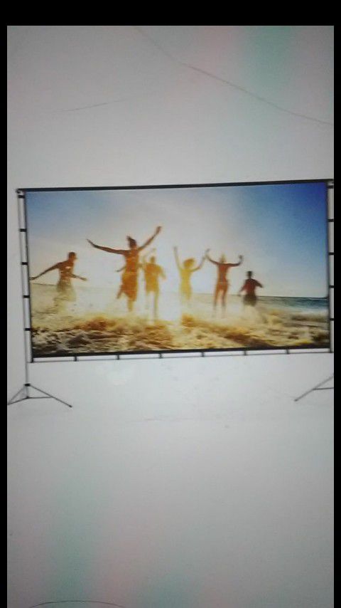 Vamvo outdoor indoor projector screen *SECTION D*