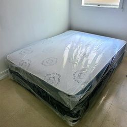 NEW FULL MATTRESS WITH BOX SPRING 🔝 ALL SIZES IN STOCK