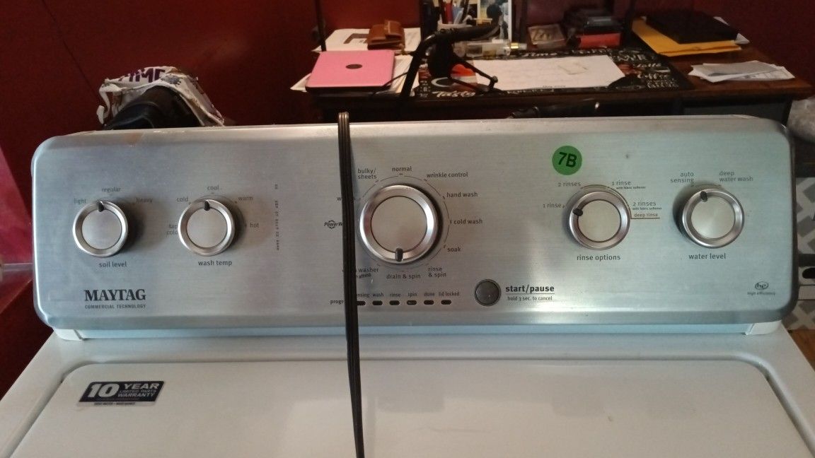 Washer And Dryer Used Like New