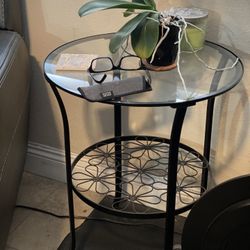 Side Table Glass 