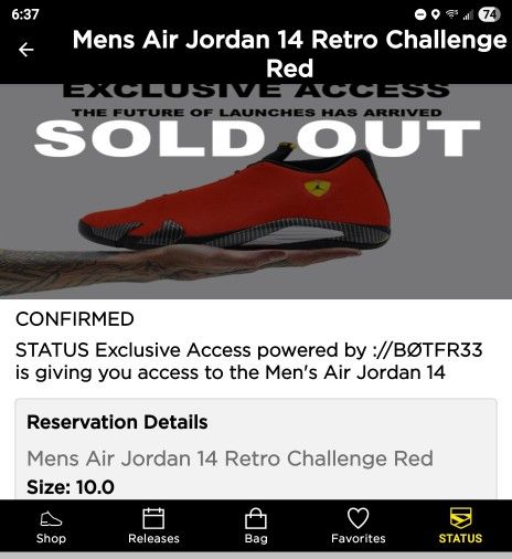 Jordan 14 Retro Ferrari (2025) Brand New DS 💯 Authentic Men's Size 10