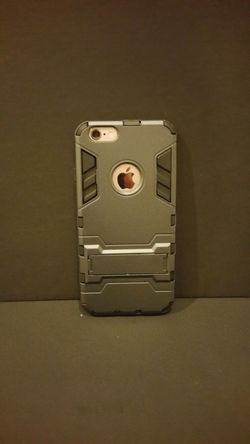 Gray Ironman case for Iphone 6, 6S