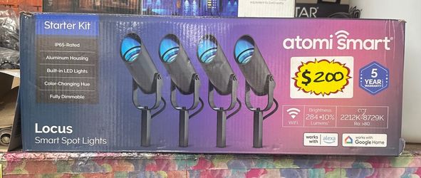 Atomi Smart Locus Smart Spot Lights Starter Kit