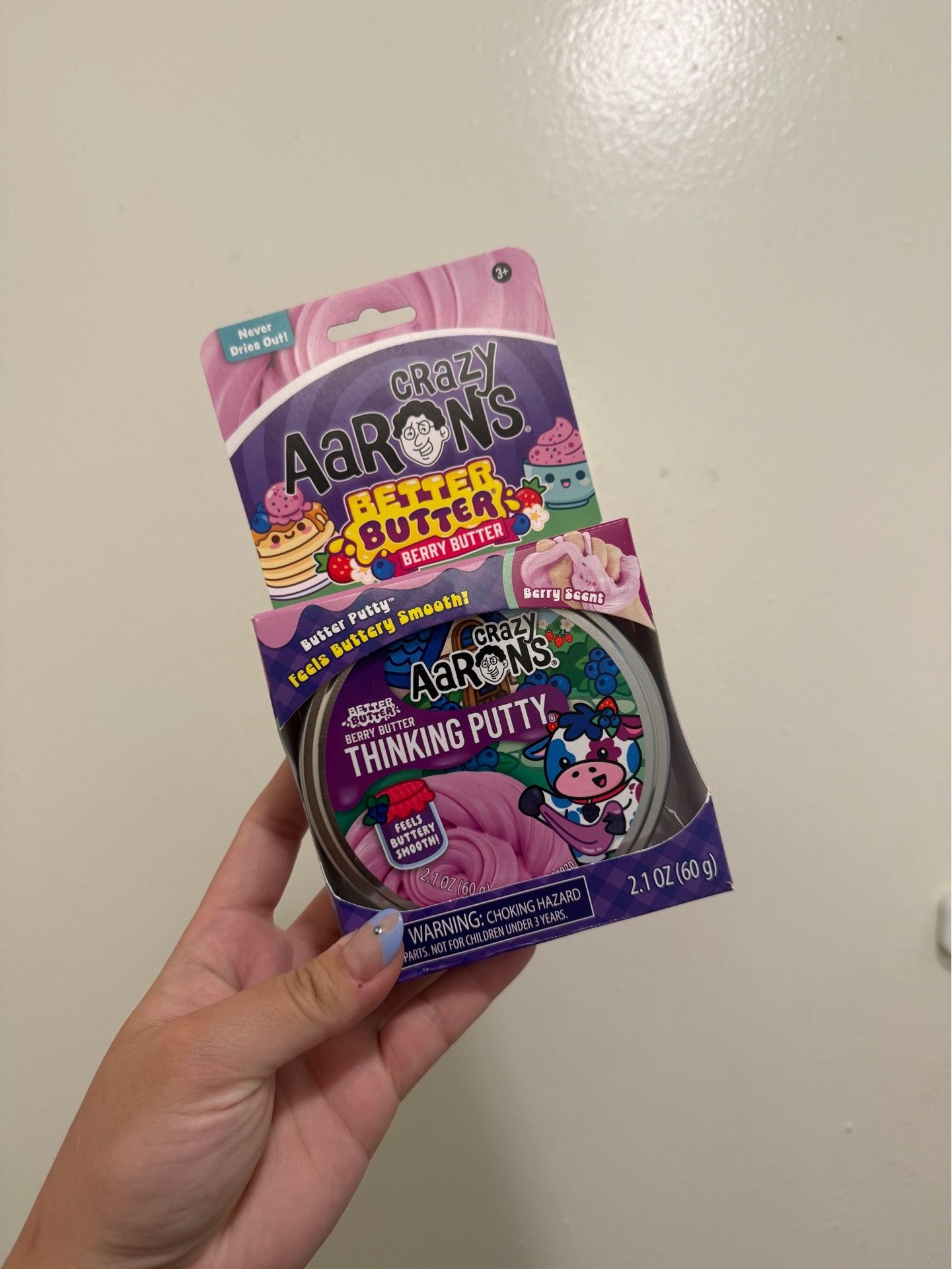 BRAND NEW - Crazy Aaron’s Thinking Putty - Better Butter Berry