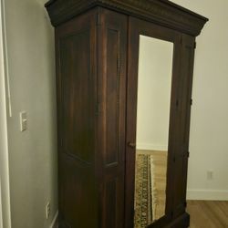 Elegant Wooden Armoire for Sale