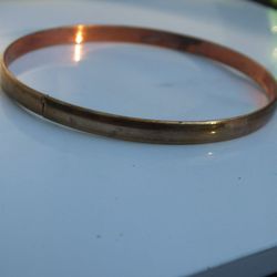 Older Style Copper Bangle Bracelet
