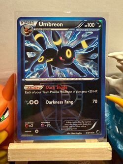 Umbreon Team Plasma Reverse Holo Pokémon Card 64/116