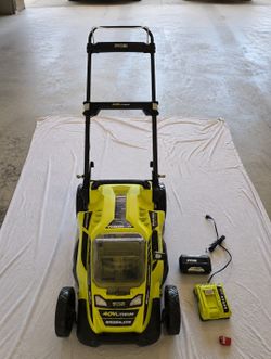RYOBI Lawn Mower w/ battery