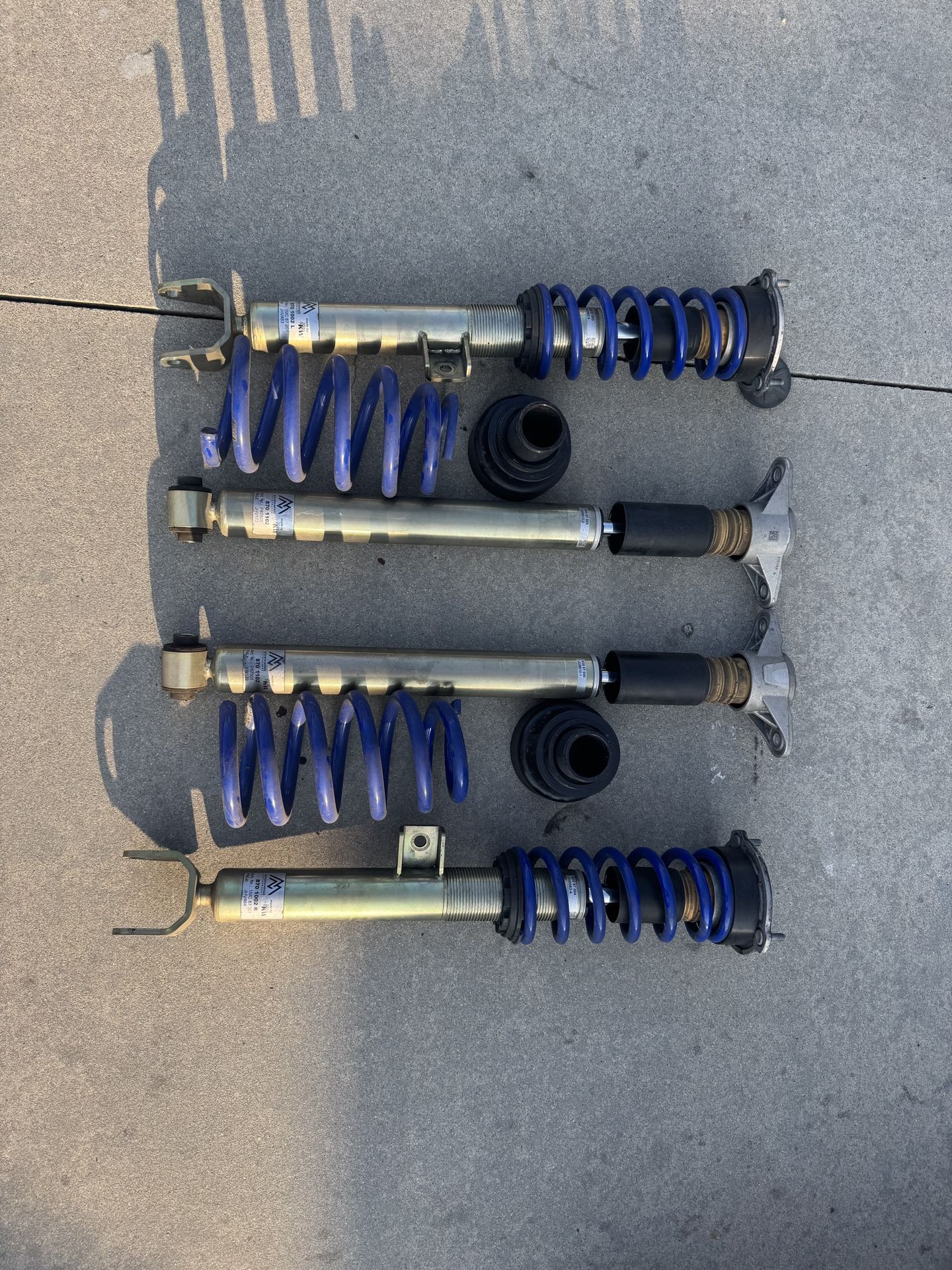 Tesla model 3 RWD Coilovers Mountain Pass Performance