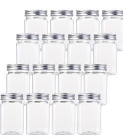 24 pcs. Clear Containers.