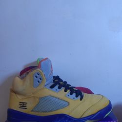 Air Jordan 5 Retro What THE MEN SIZE 12