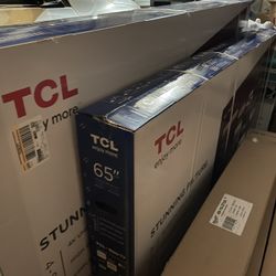 75” / 65” 4K TV New In Box  Never Used  (read description )