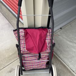 Stroller Carrying Bag With Insulation For Cold Drinks 