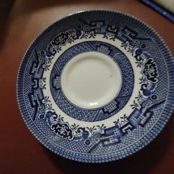 2 Small Plates In Cobalt Blue..