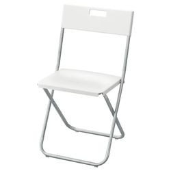 IKEA Gunde Folding White Chair