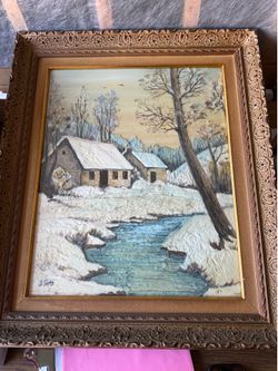 Gorgeous art work - Winter scene