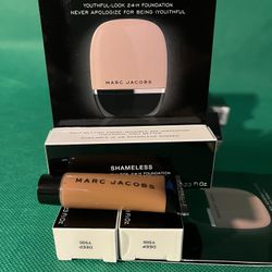 3 Tubes Marc Jacobs Shameless Foundation Deep