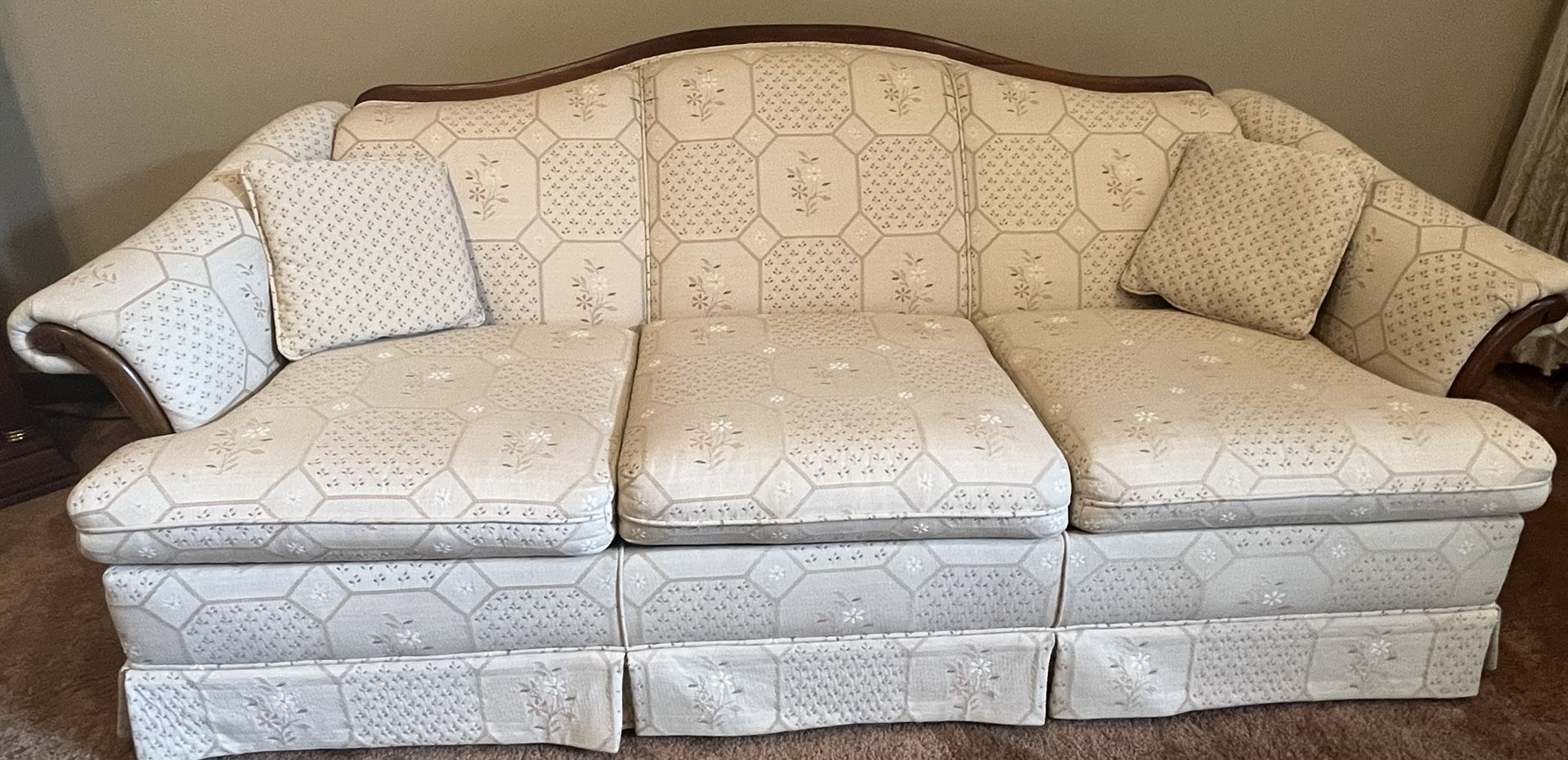 Flex steel Couch, Loveseat And Chair