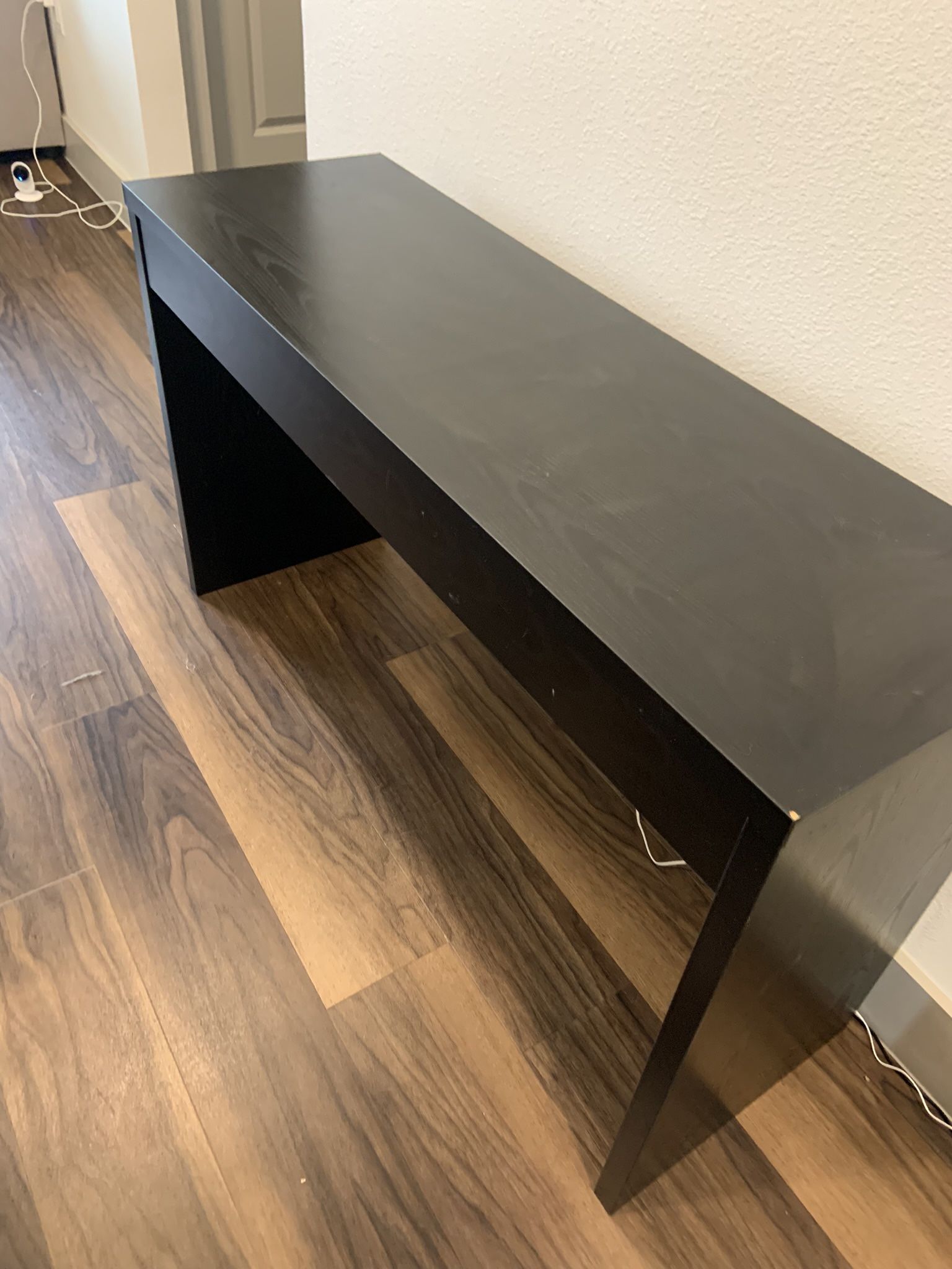 Black Console Desk Table