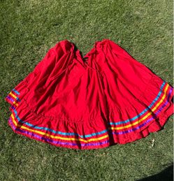 Folklorico Practice Skirt