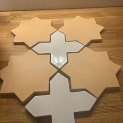Star and Cross Tile -Statement Tile, Instantly Elevated