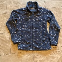 Ladies Columbia Fleece Jacket Size m 
