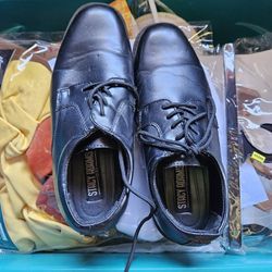 Boys Stacy Adam's Dress Shoes 6M Black