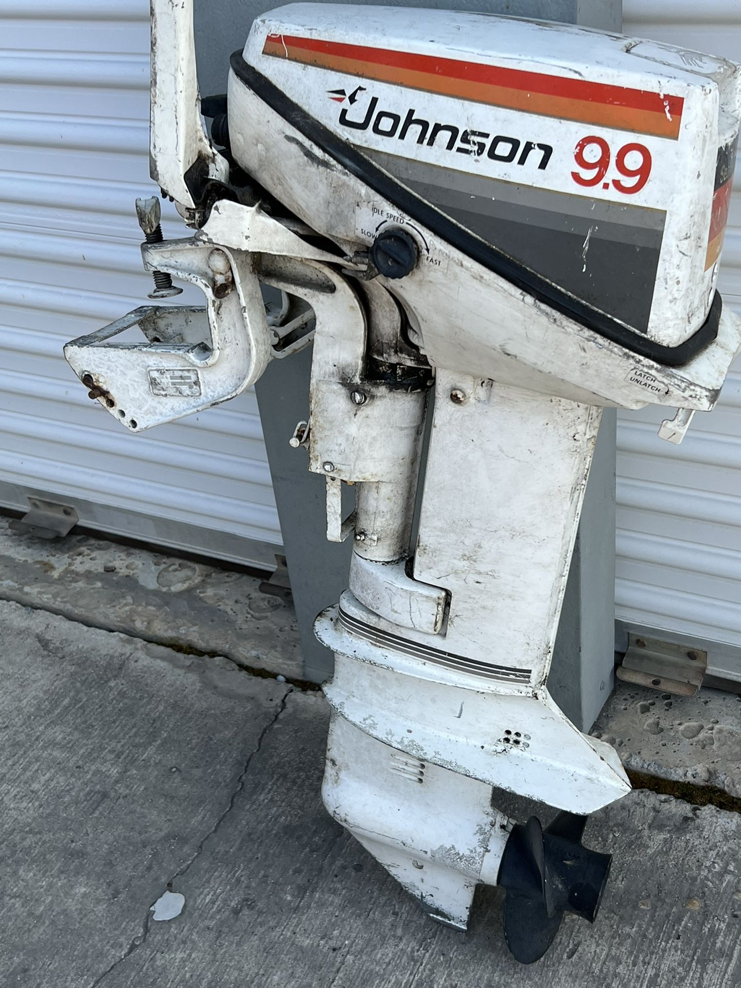 Johnson 9.9 HP Outboard Motor