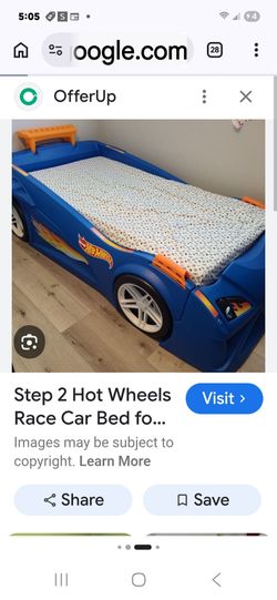 Brand new kids Hot Wheel bed for a very low price this is a very nice item for a little boy no mattress included