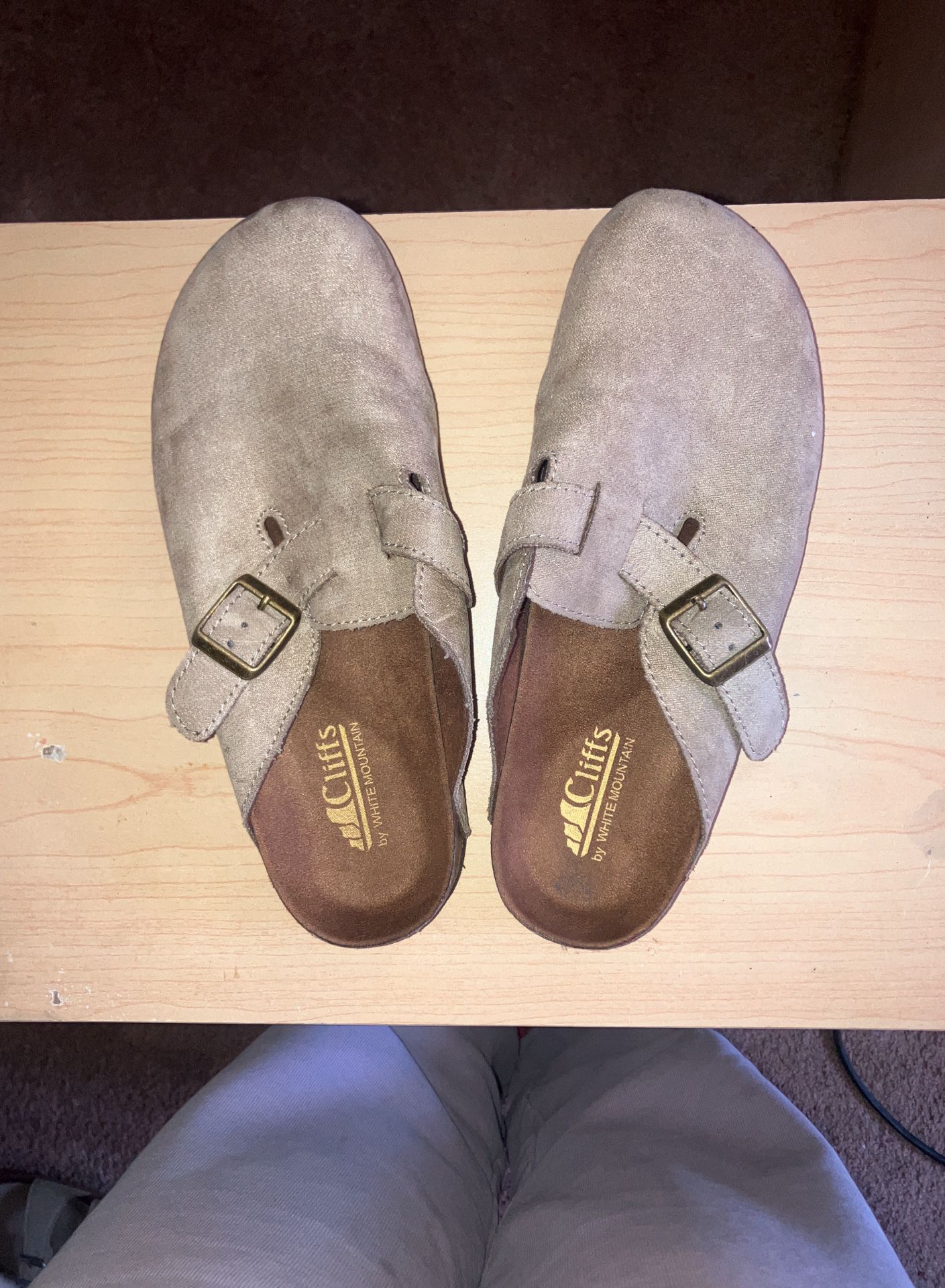 Tan Clogs (Birkenstock Dupes)