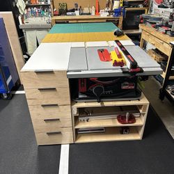 Sawstop Jobsite Pro Table saw & Bosch Miter Saw
