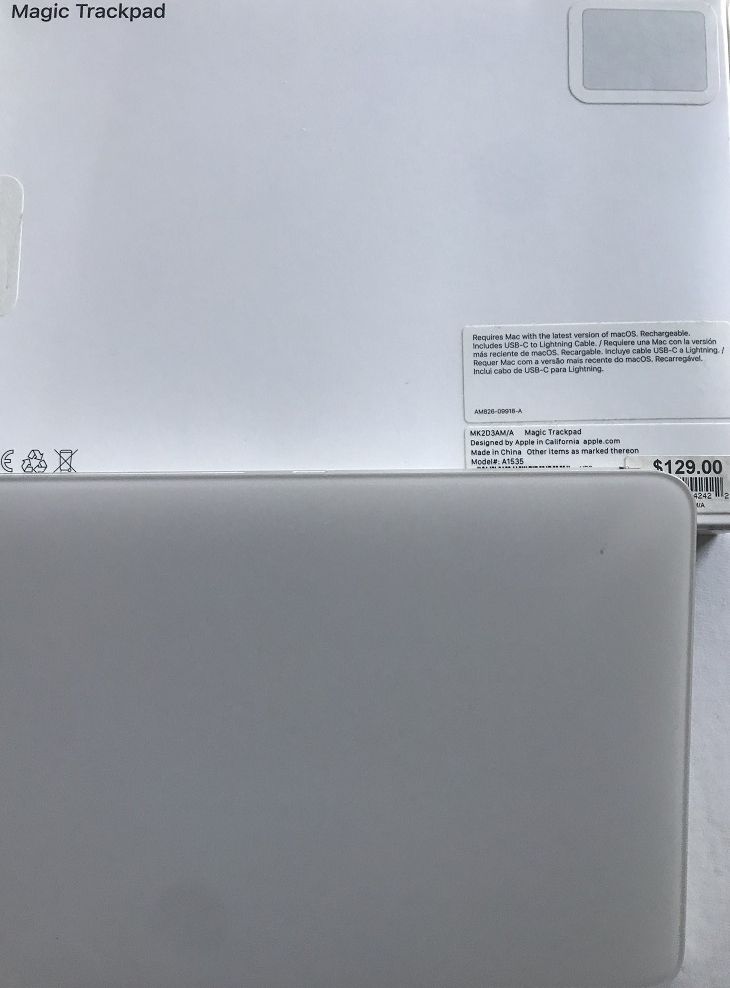 MK2D3AM/A Latest Magick Touchpad A1535