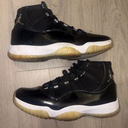 Jordan Air Jordan 11 Retro Black Patent Leather High Top Sneaker